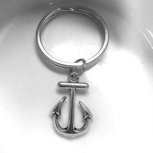 Miniature Anchor Nautical Marine Life Ocean Lovers Boating Keyring Keychain